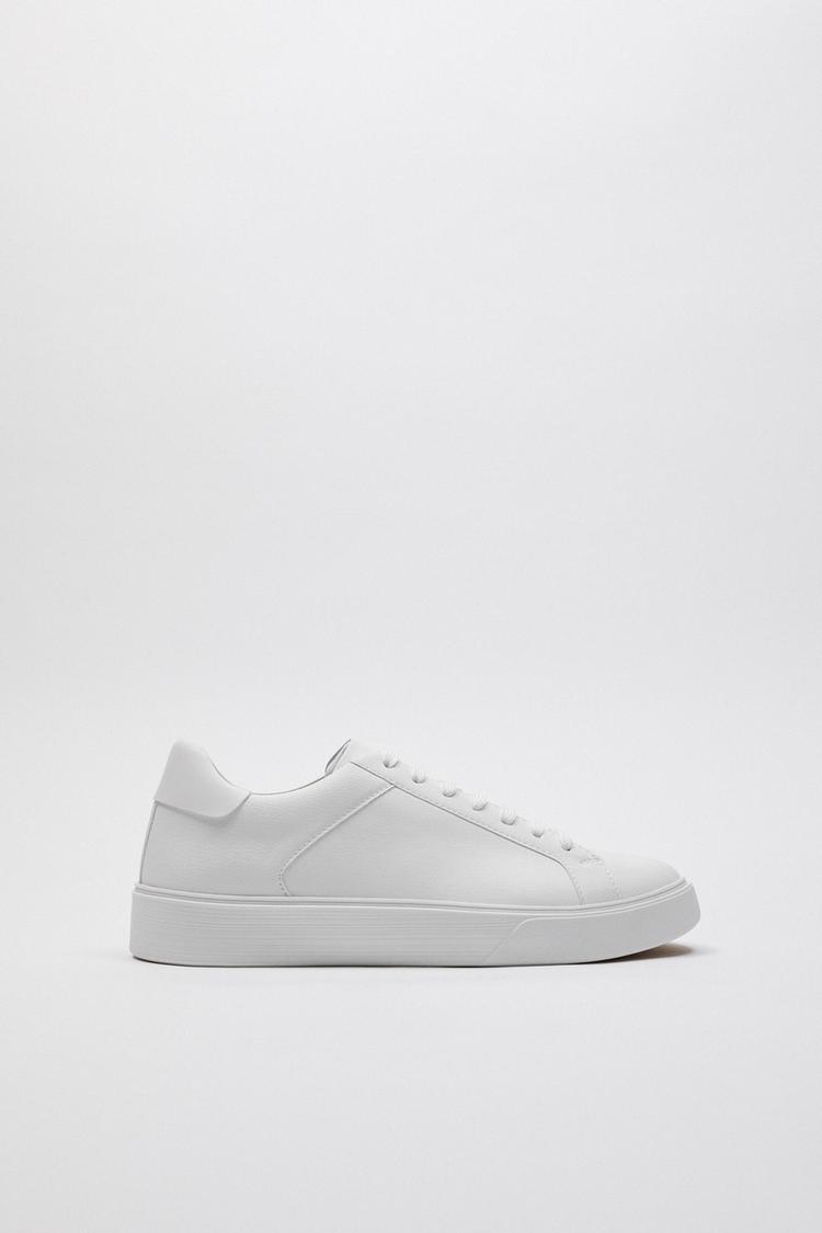 MONOCHROME SNEAKERS White ZARA Spain